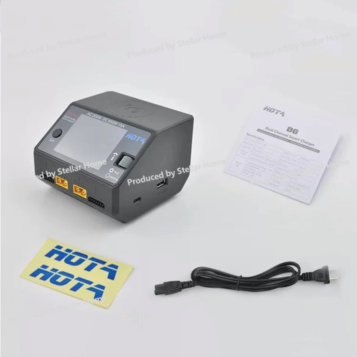 Фото HOTA D6 PRO Зарядное устройство постоянного тока 6,5-30 В переменного тока 100-240 В, сбалансированное зарядное устройство, зарядное устройство постоянного тока, зарядное устройство для аккумулятора Hota D6 №3