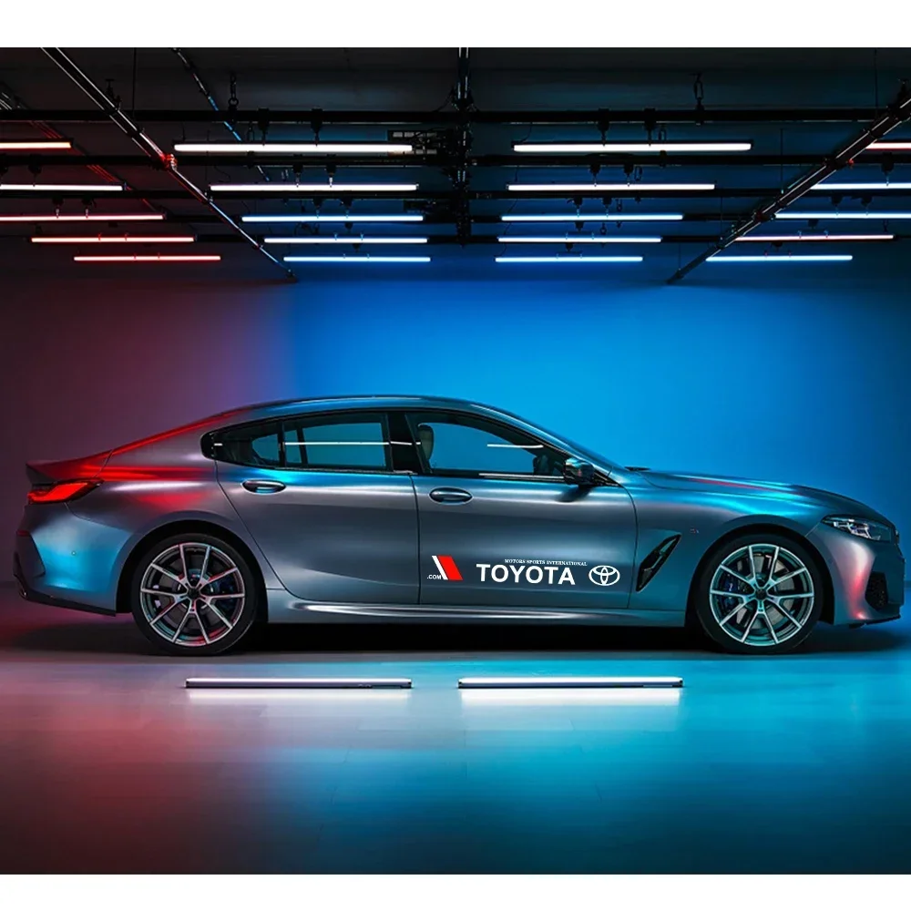 2 шт. автомобильный Стайлинг боковая наклейка на дверь креативные автомобильные