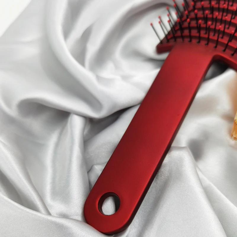 Большая изогнутая Бриллиантовая профессиональная расческа для распутывания