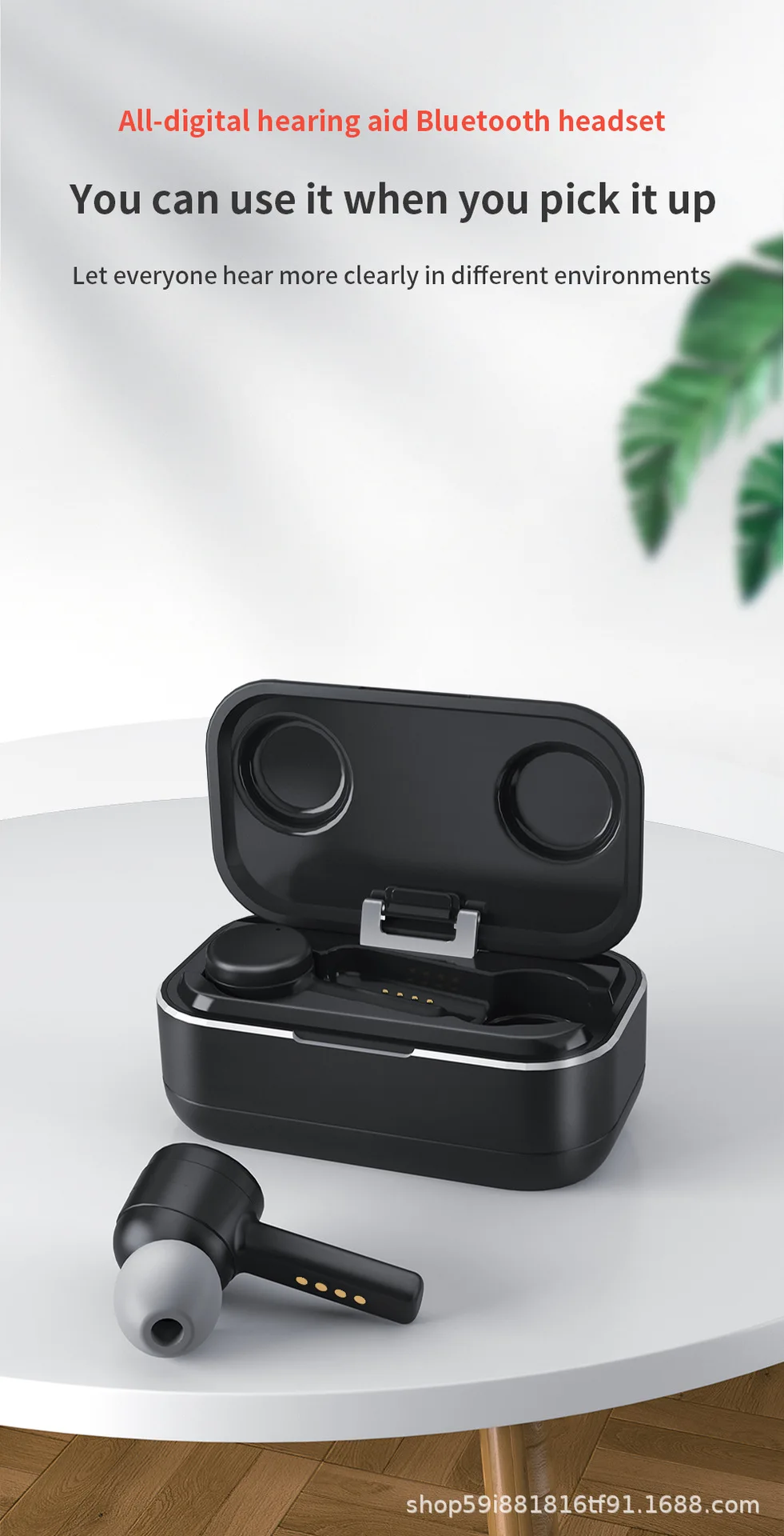 

Cross-border special for the elderly and young ear charging hearing AIDS Sound Amplifier Bluetooth headset dual-purpose charging