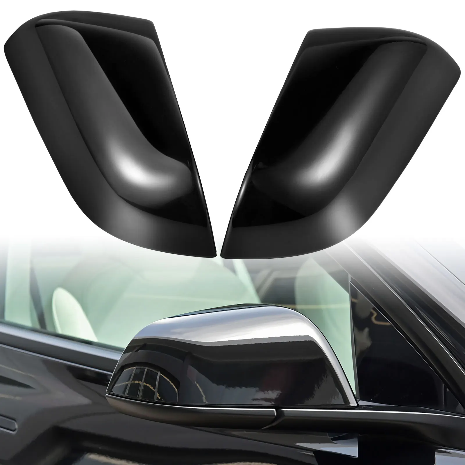 

Car Rear View Mirror Guard Plastic Wing Mirror Guard Cover Durable Exterior Rear View Mirror Housing Car Mirror Protective Cover