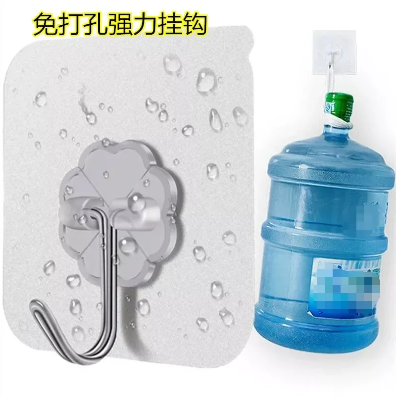 

2023NEW Pcs Strong Transparent Suction Cup Sucker Wall Hooks Hanger For Kitchen Bathroom 6*6cm Wall Hooks Storage Supplies