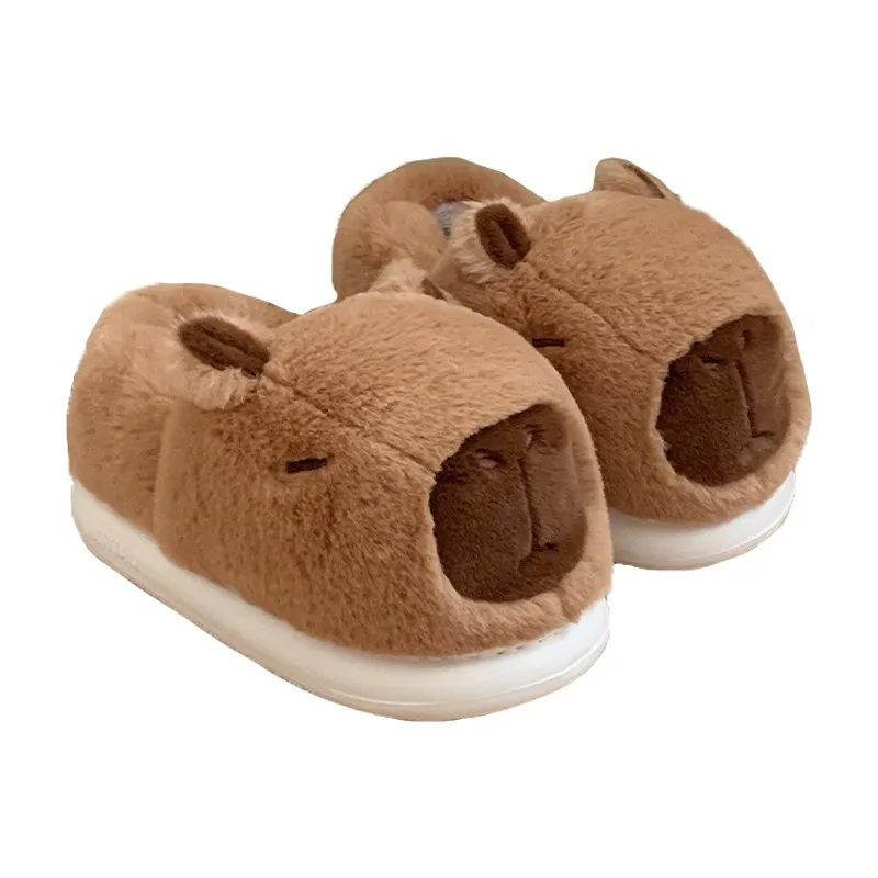Зимние хлопковые тапочки Capibala Capybara