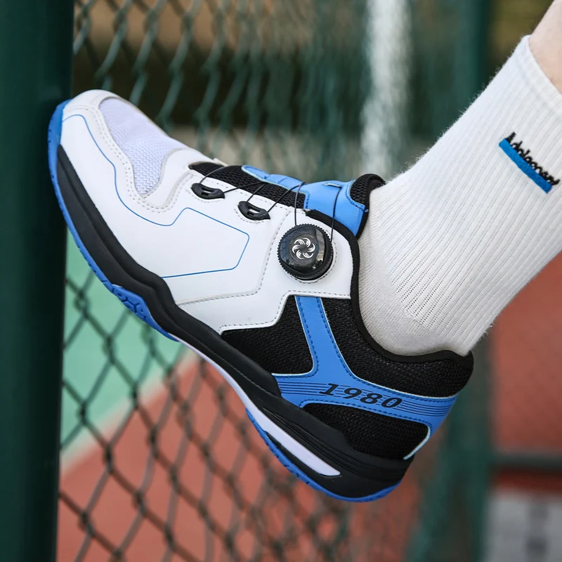 36-47 New Breathable Badminton Shoes Men Women Light Tennis Shoes Ladies Badminton Footwears Volleyball Shoes Plus Size