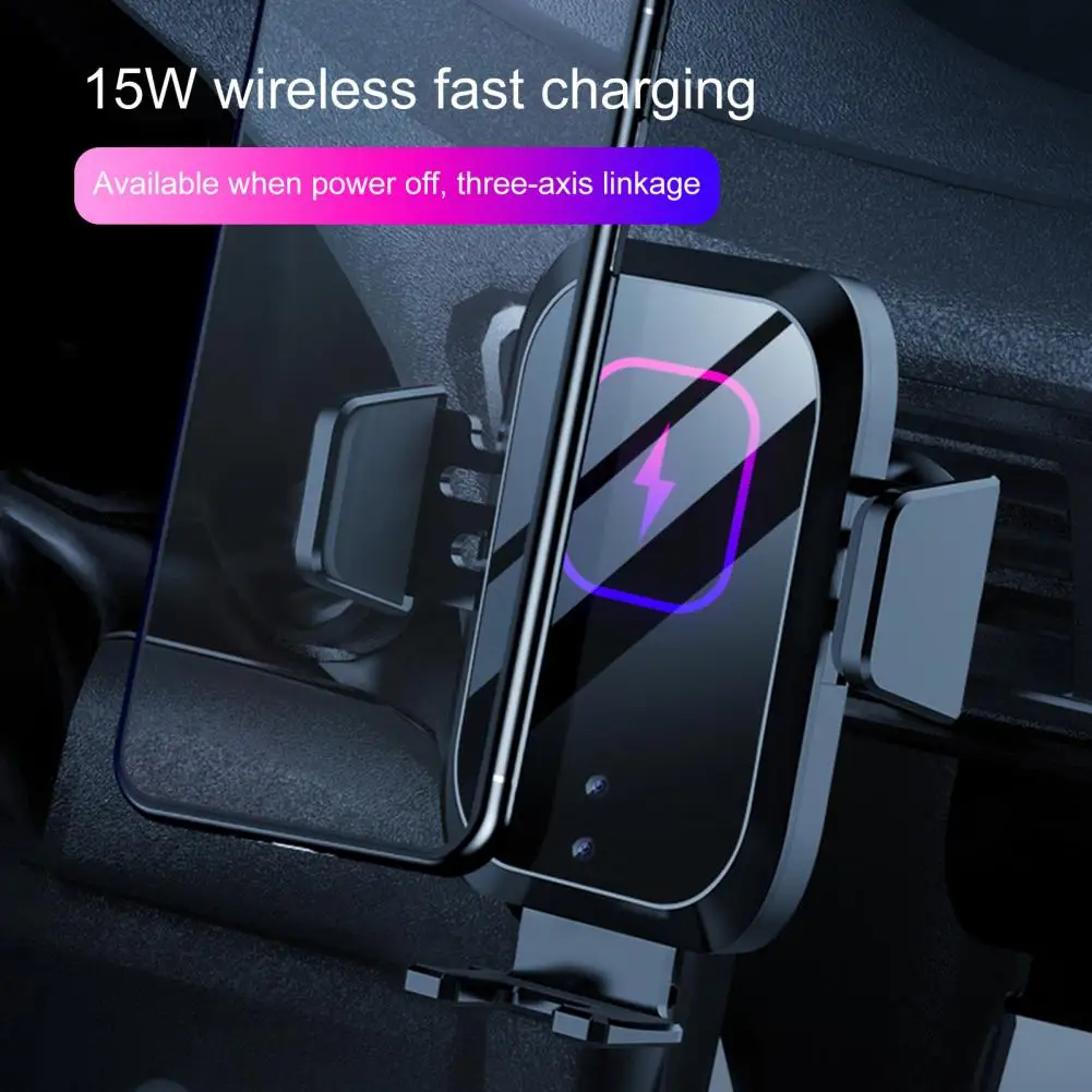 

Wireless Charger Adapter Solid Durable High Efficiency Car Accessories Car Wireless Charger Auto Wireless Charger