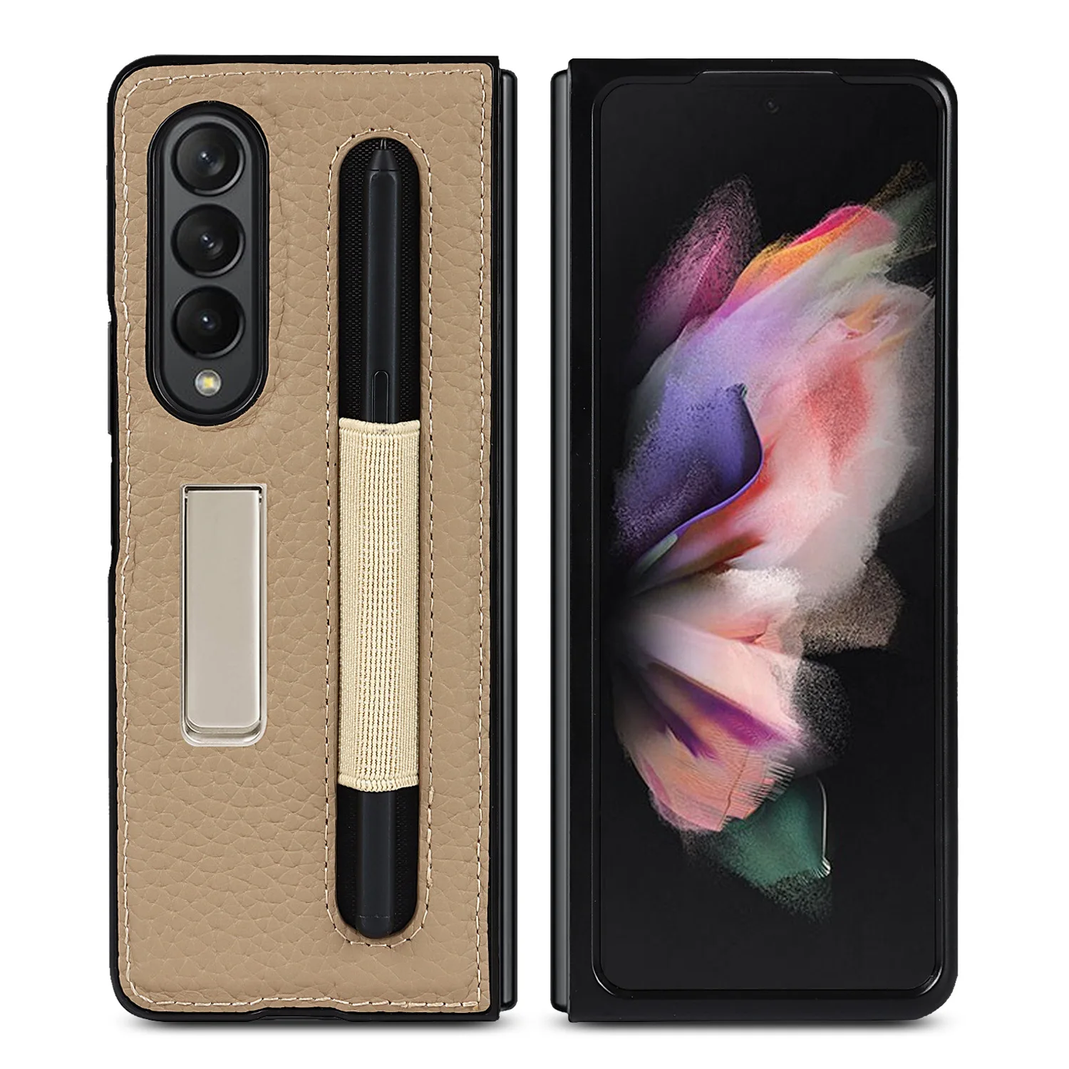

2021.9 New For Samsung Galaxy Z Fold 3 Case For Galaxy Z Fold3 5G Case F9260 Case Have not S Pen
