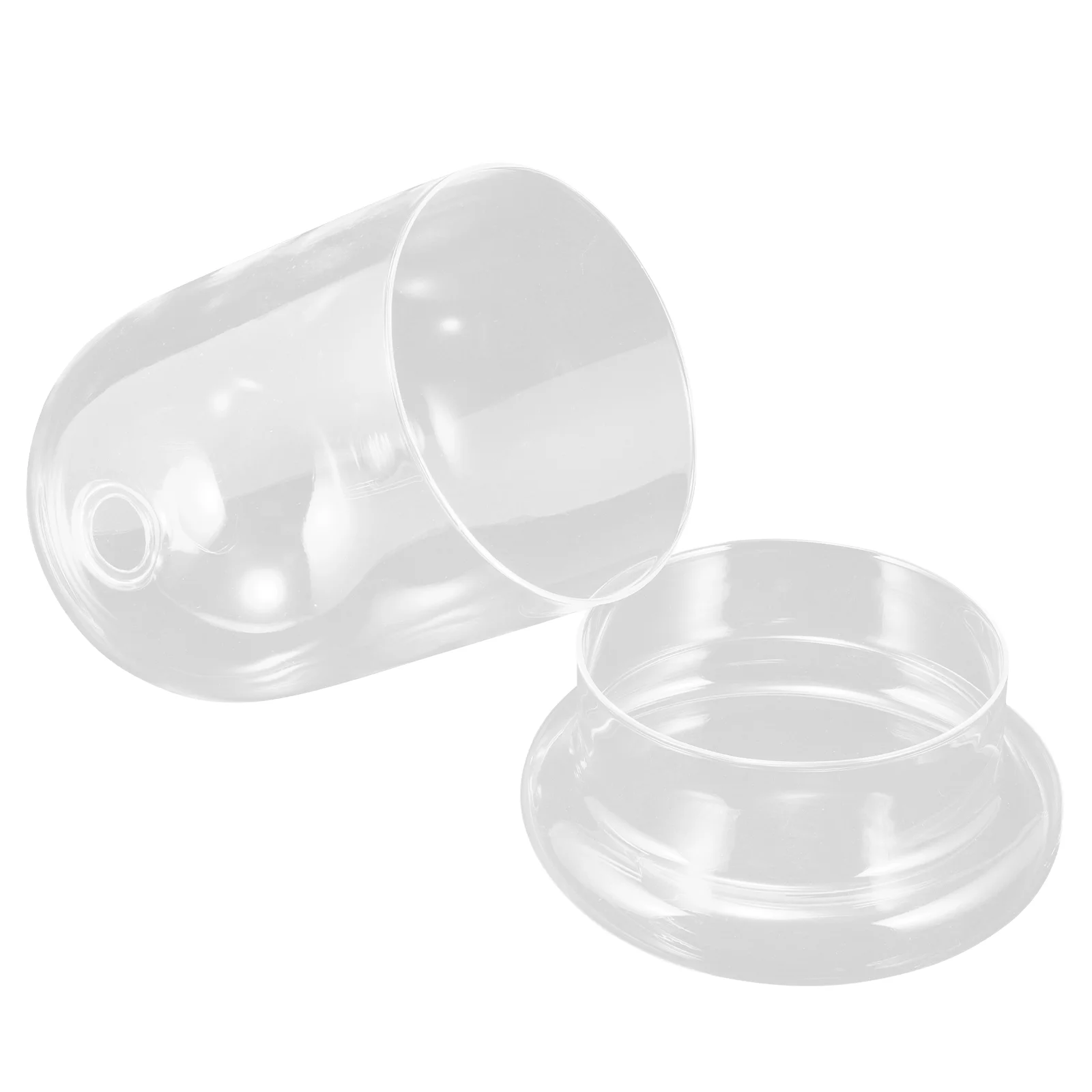 

Glass Dome Base Landscape Covers Cloche Display Cabinets Creative Decor Preserved Flower