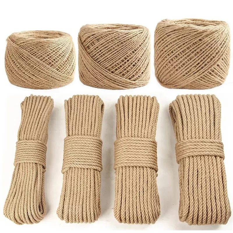 

NEW2023 Sisal Rope Cat Tree DIY Scratching Post Toy Cat Climbing Frame Replacement Rope Desk Legs Binding Rope for Cat Sharpen C