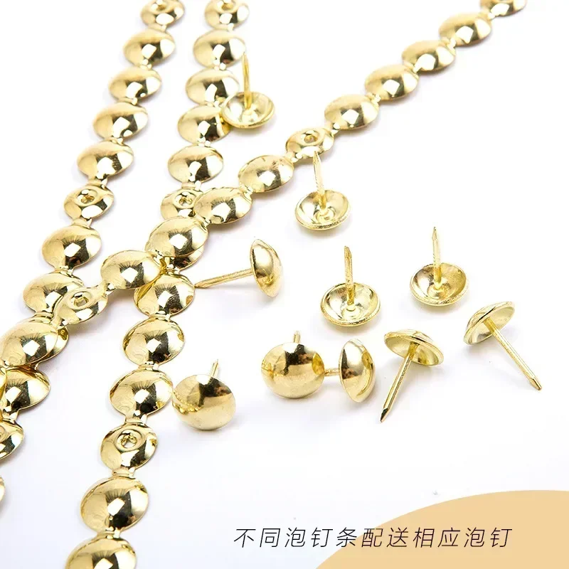 5-метровая обивка дивана, полоска для ногтей, античная хризантема, европейское и американское украшение для мебели с бесплатными гвоздями