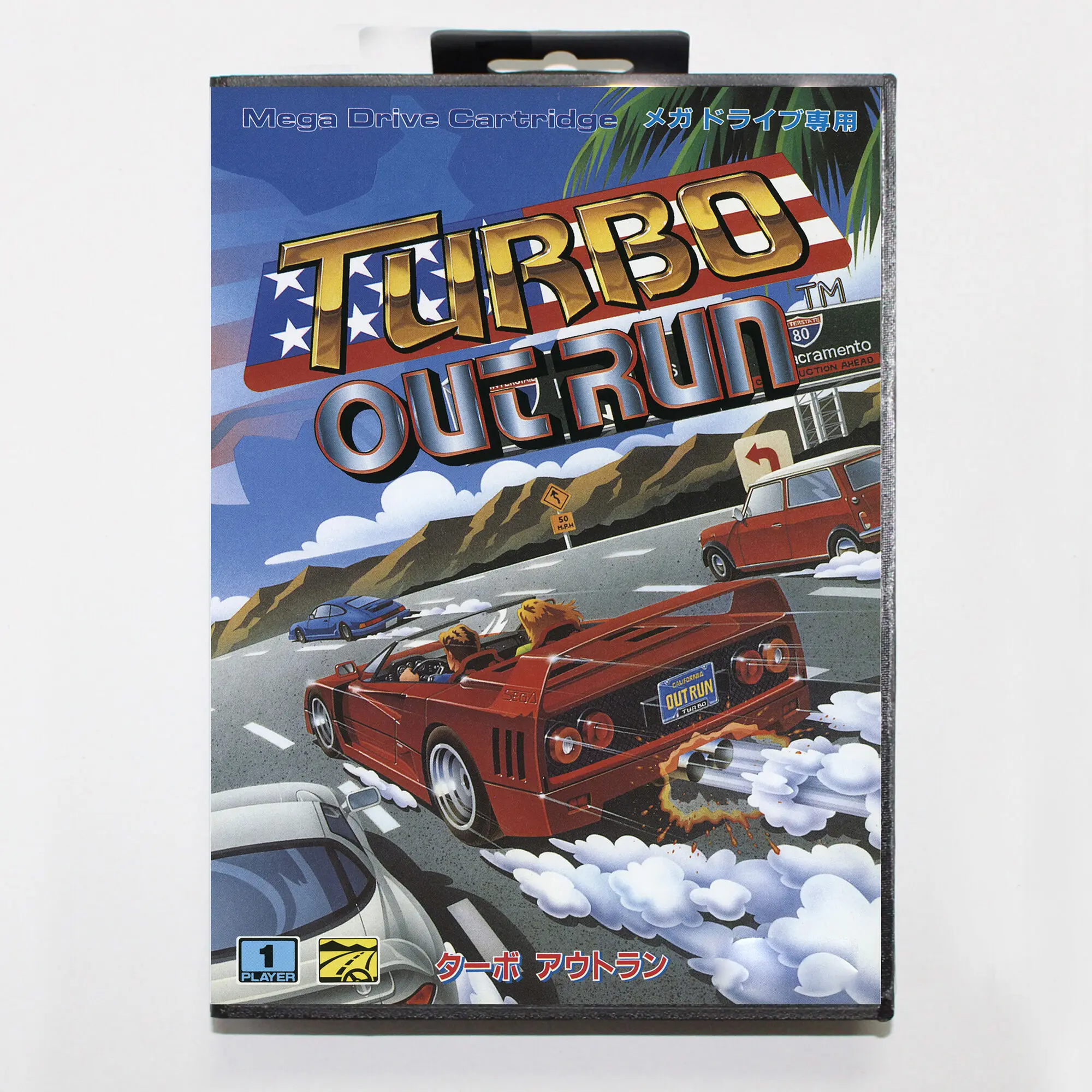 Игровая карта Turbo Out Run с розничной коробкой 16 бит MD корзина для Sega Mega Drive/Genesis System