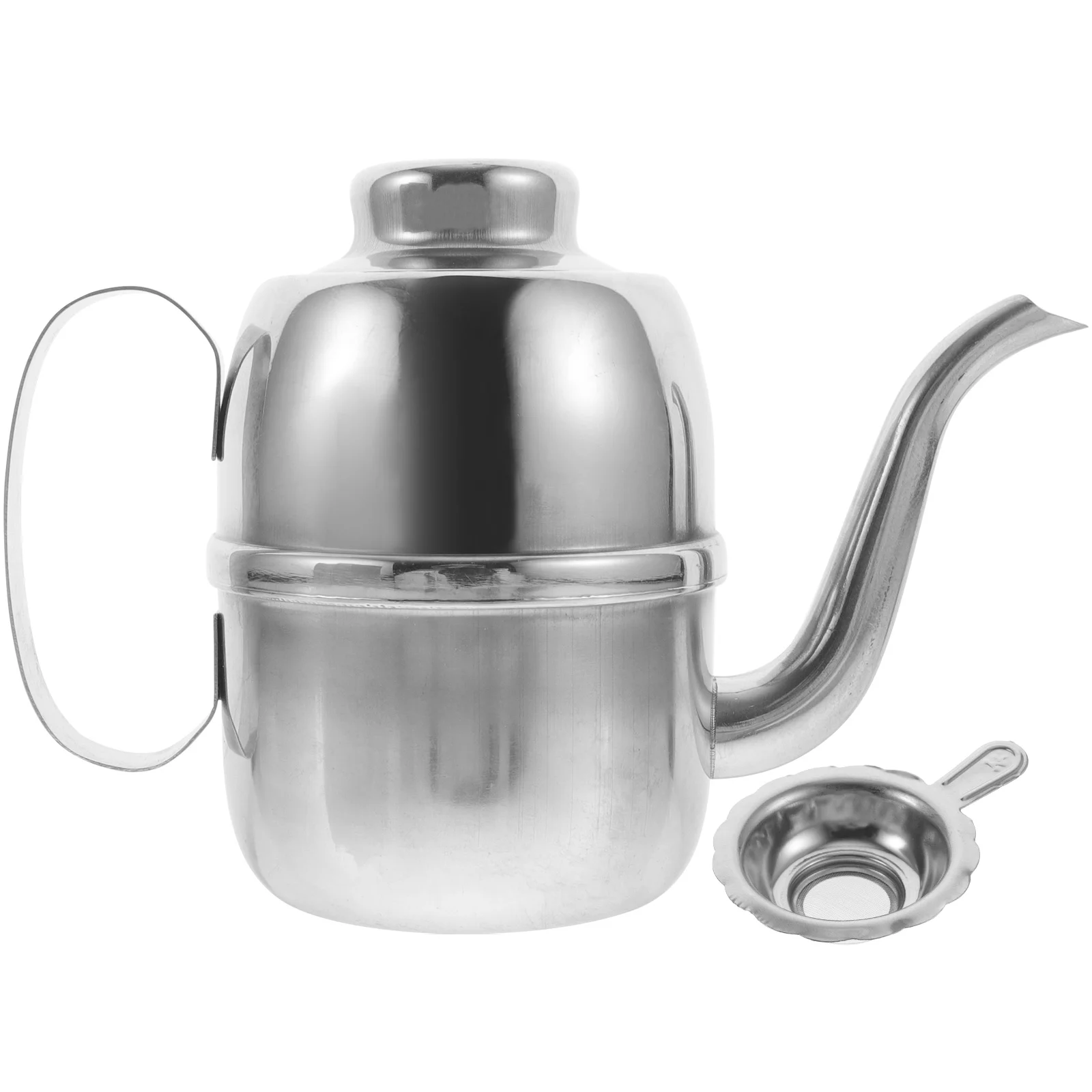 

Vacuum Insulated Teapot Vacuum Container Stainless Steel Coffee Pot Kitchen Oil Container Cruet Bottle Stainless Tea Kettle