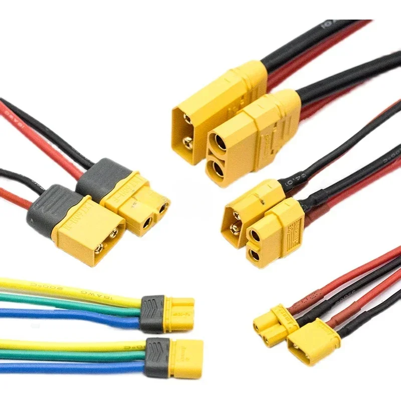 1/5/10 шт. XT60H Штекерный гнездовой разъем цилиндрические разъемы с силиконовым