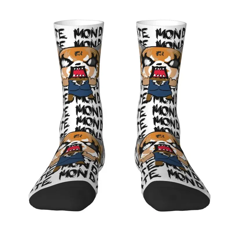 Unisex Breathbale Warm 3d Printed I Hate Mondays Crew Socks