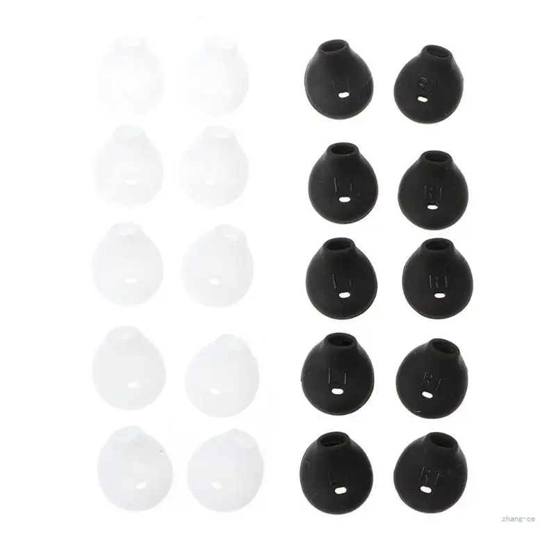 

M5TD 10Pcs Non-slip Earphone Cap Silicone Sleeve for S6 S7 edge G9250 Headsets