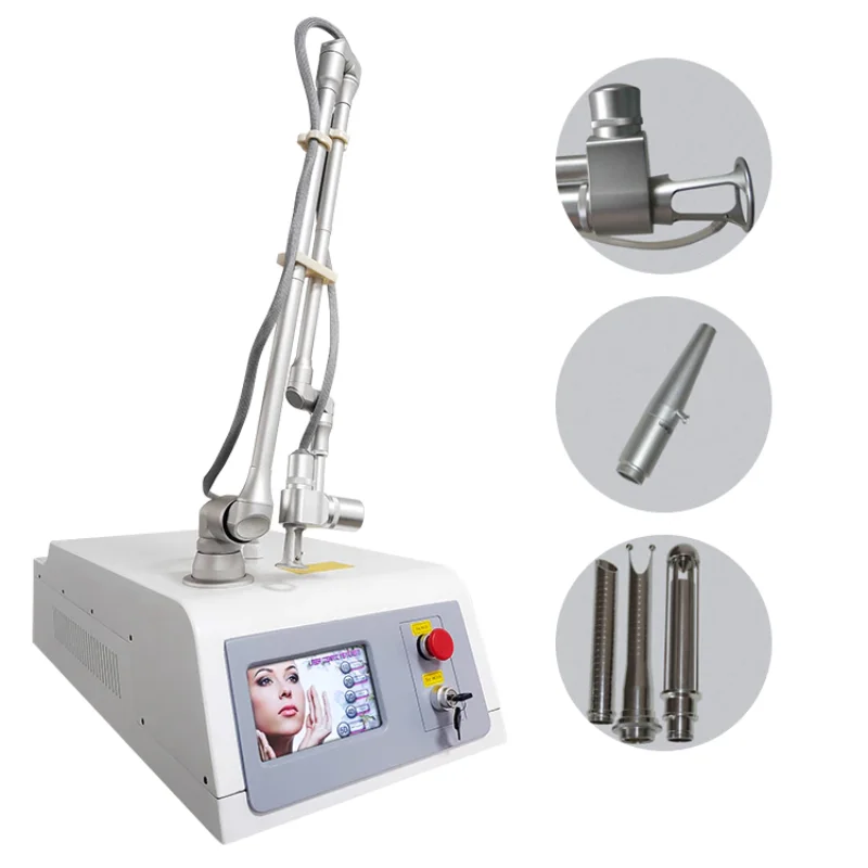 

New 10600nm Laser Beauty Machine CO2 Fractional Laser Vaginal Tightening Machine Beauty Machine for Skin Resurfacing Acne Scars