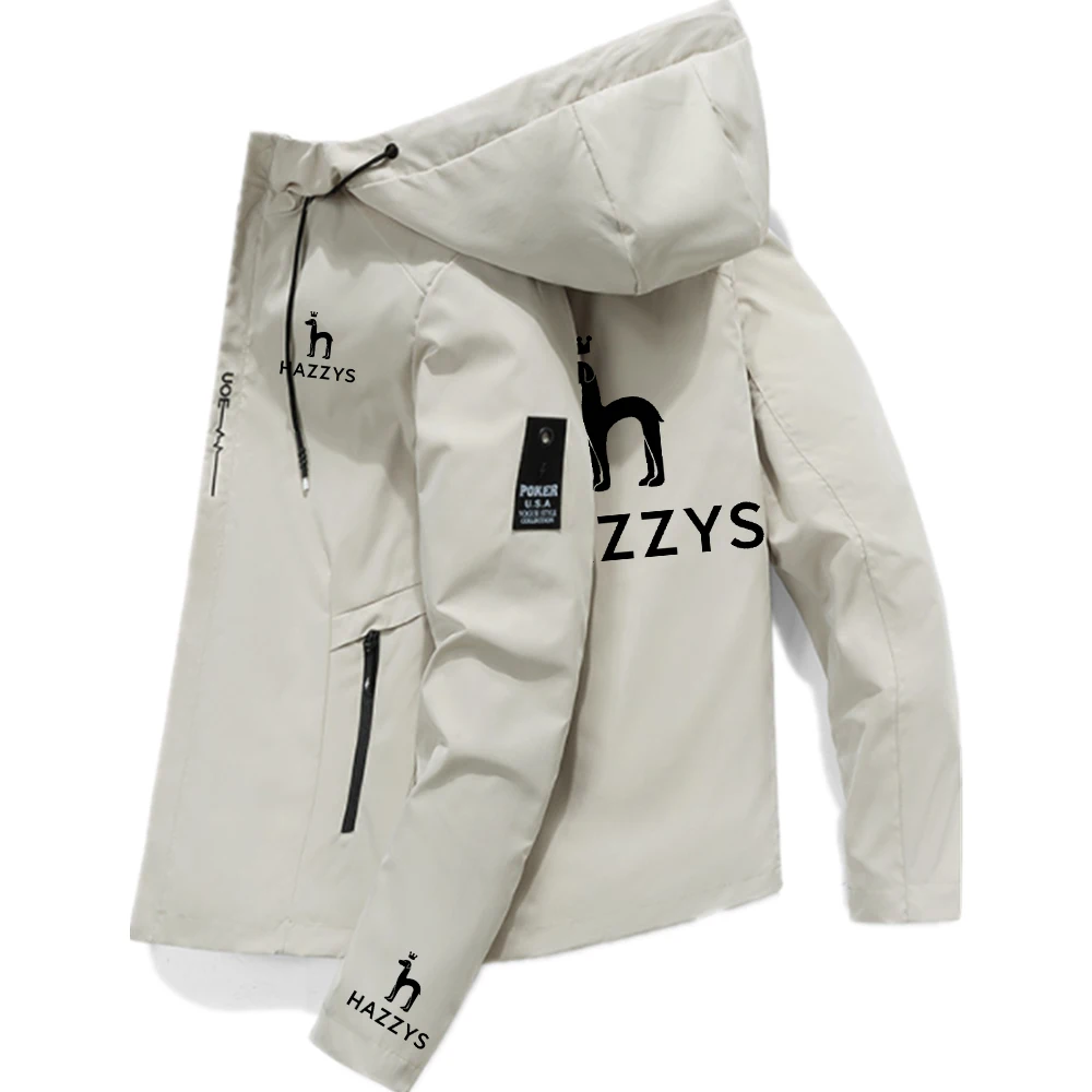 

2022 Hazzys Men's Casual Jacket Outdoor Camping Jacket Fashion Hooded Jacket