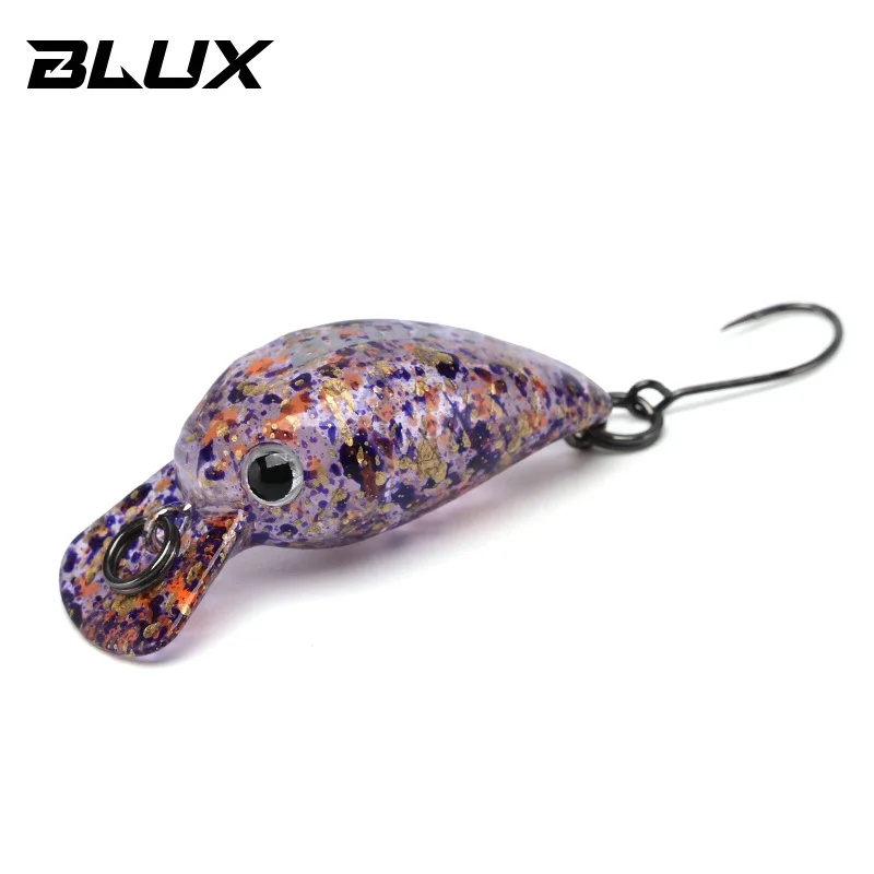 

ALLBLUE JUMP 1.9g 25mm Mini Crankbait Wobbler Trout Fishing Lure Freshwater Minnow Crank Artificial Hard Bait Fishing Tackle