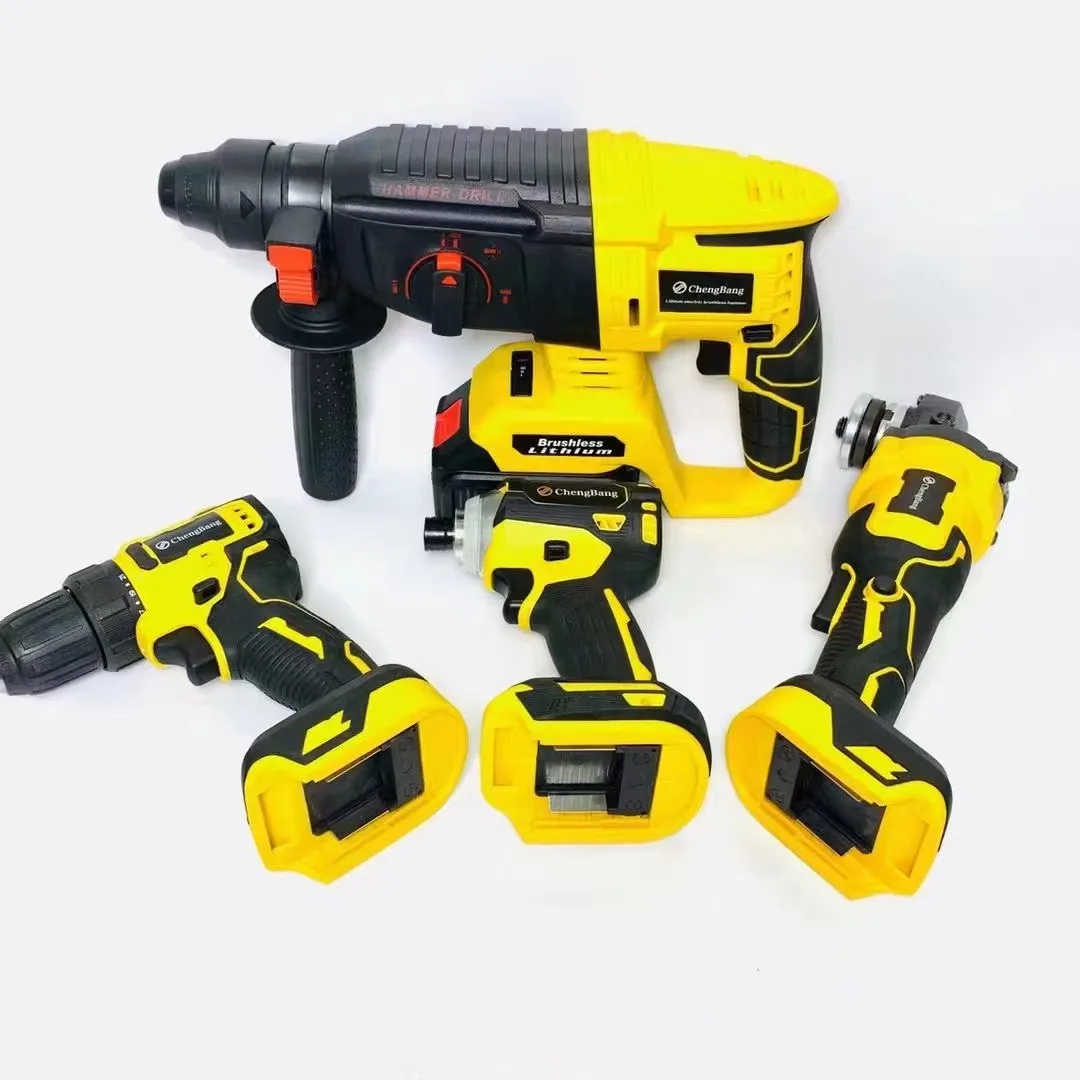 

GUANG CHEN electric combo drill power craft cordless portable tools wireless nail drill battery 18v charged drills