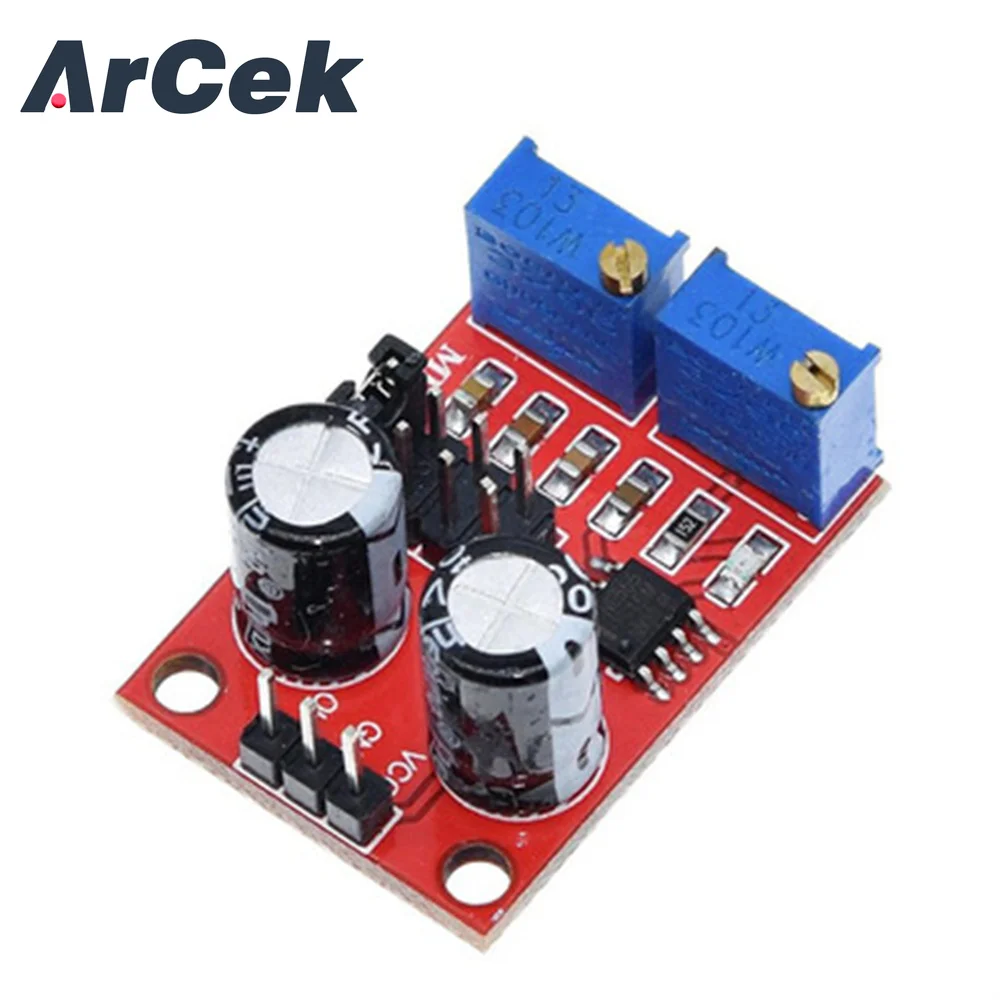 NE555 импульсная Частота Рабочий цикл регулируемый модуль генератор сигналов