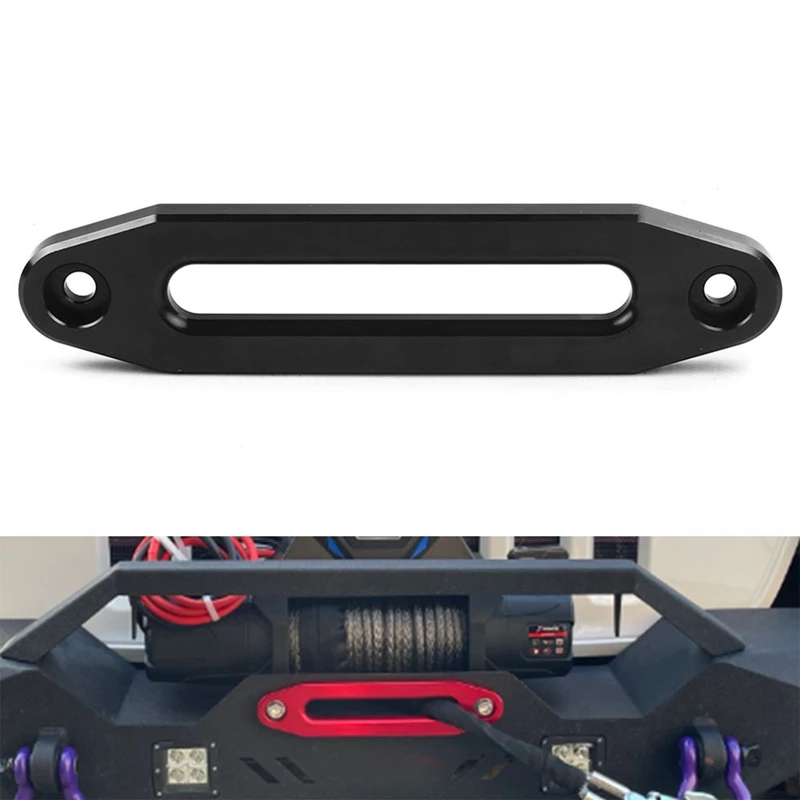 1 шт. 10 дюймов 254 мм алюминиевый Hawse Fairlead синтетический трос для лебедки