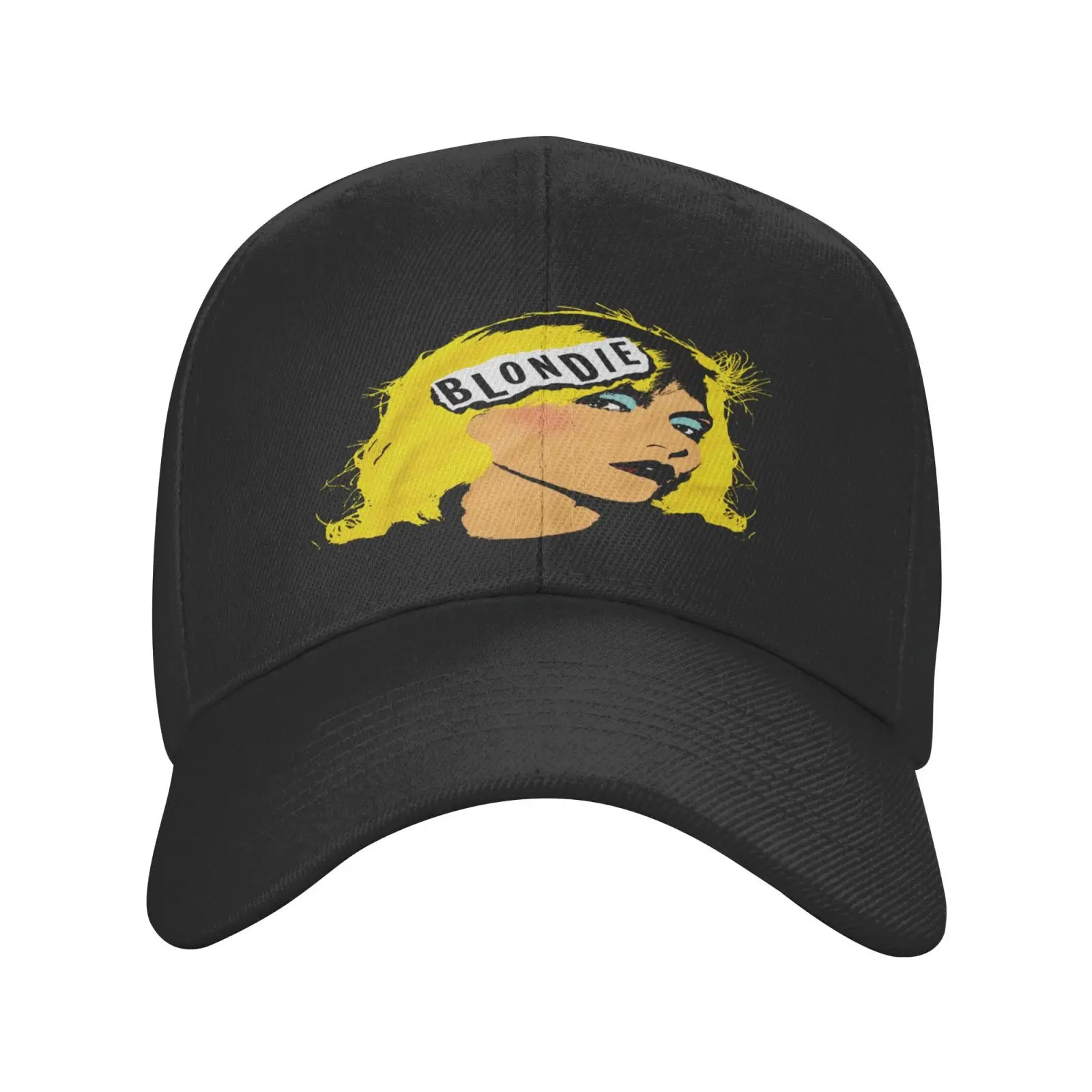 

Blondie Face Licensed N Roll Band Men's Cap Cap For Men Adventure Time Caps Summer Fishing Trucker Cap Hats For Women Cap Male