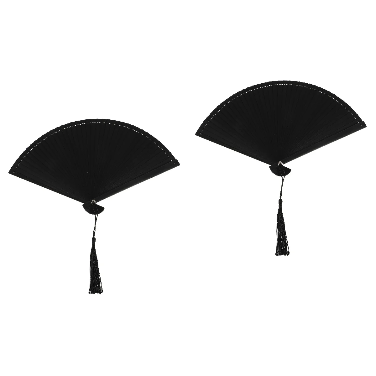 

Fanfolding Handtasselfold Mano De Abanicos Bigblack Fans Held Giant Chinese