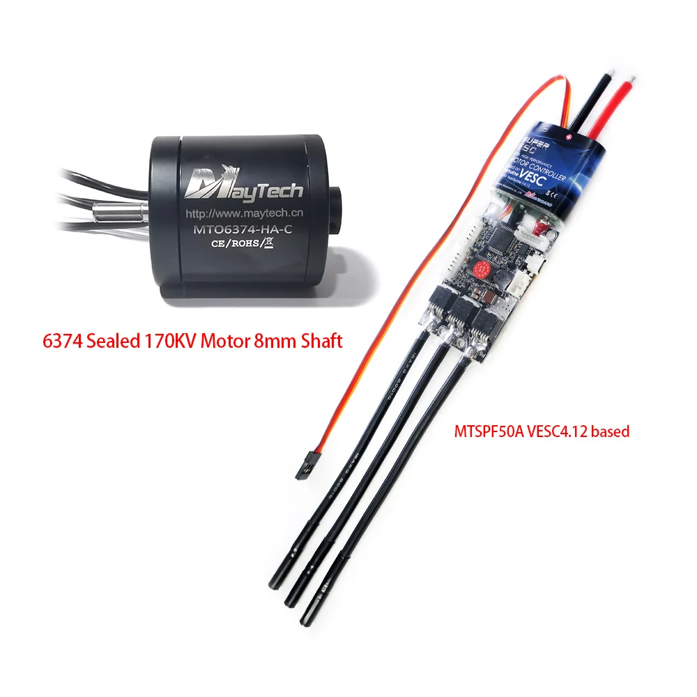 Maytech 50A VESC V4.12 based Speed Controller with Brushless
