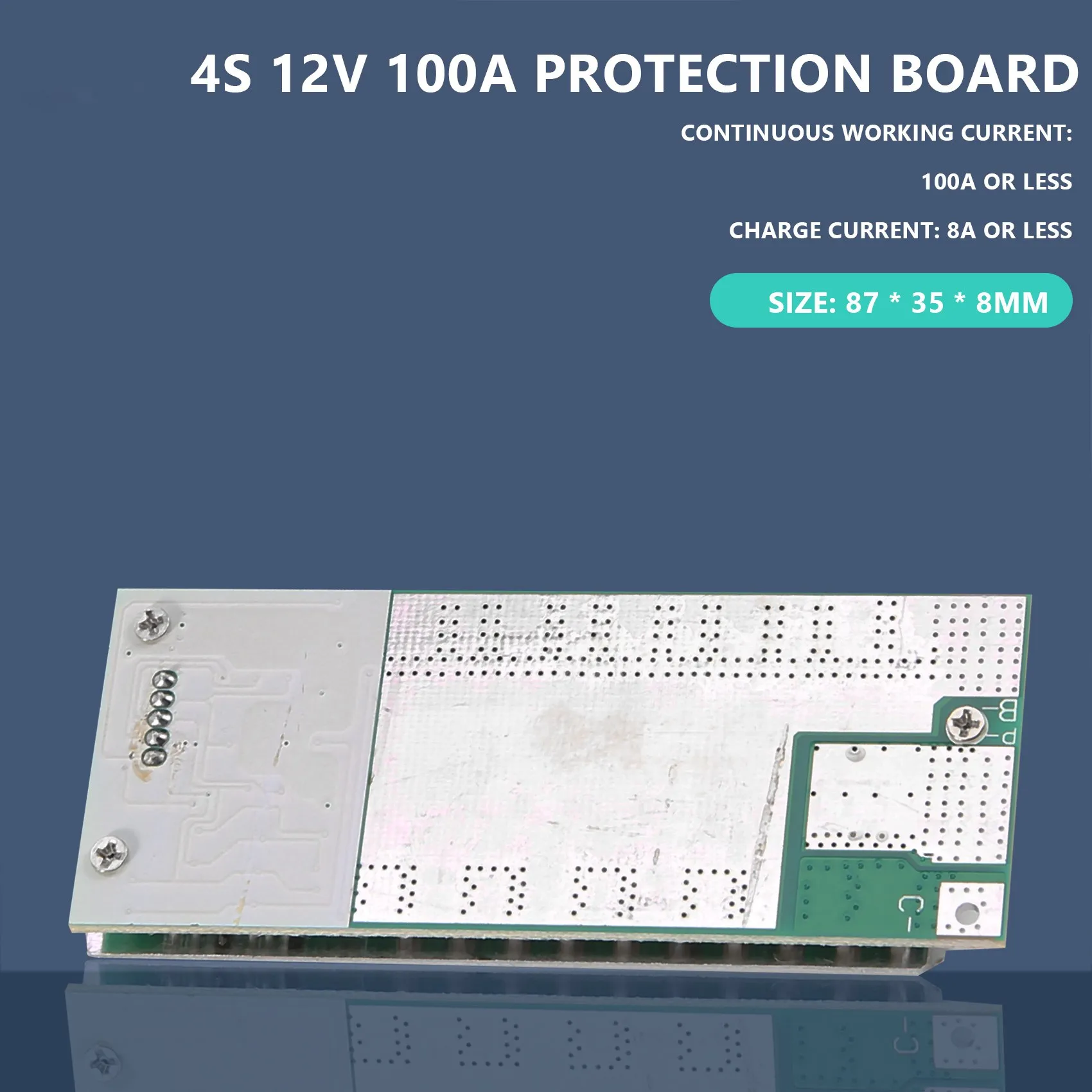 4S 12V 100A Защитная печатная плата Lifepo4 Bms 3 2 V со сбалансированным инвертором Ups