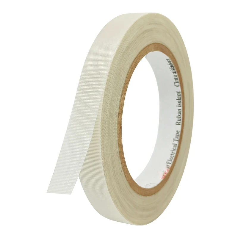 

Электрическая лента из белой тканой стеклянной ткани 69 с силиконовым клеем, чувствительным к давлению