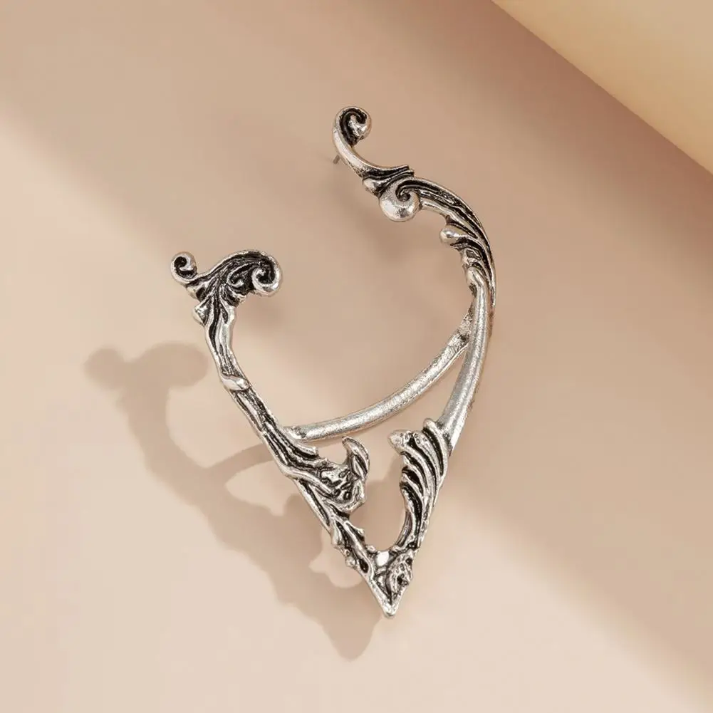 

Alloy 1Pc Trendy Dark Elf Ear Clip Wear Resistant Ear Wrap Piercing Jewelry Accessories