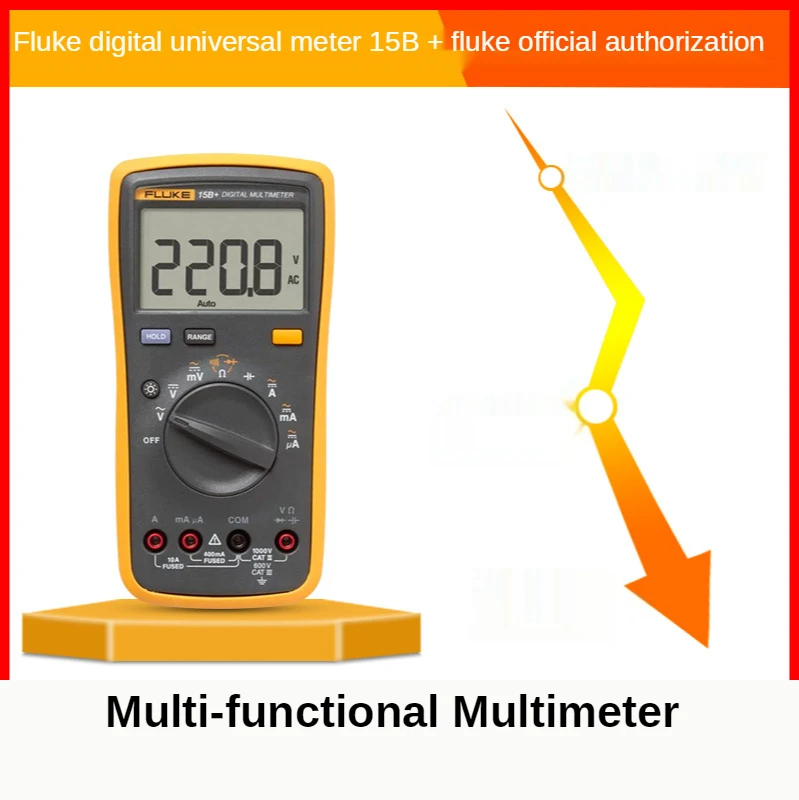 

Multimeter Fluke Fluke15B+17B+18b Handheld Portable Multimeter F101 F12E+ Multifunctional Digital Multimeter