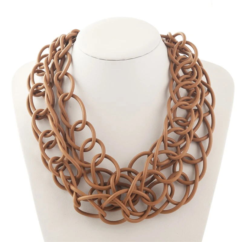 

Женское короткое ожерелье в готическом стиле, с цепочкой