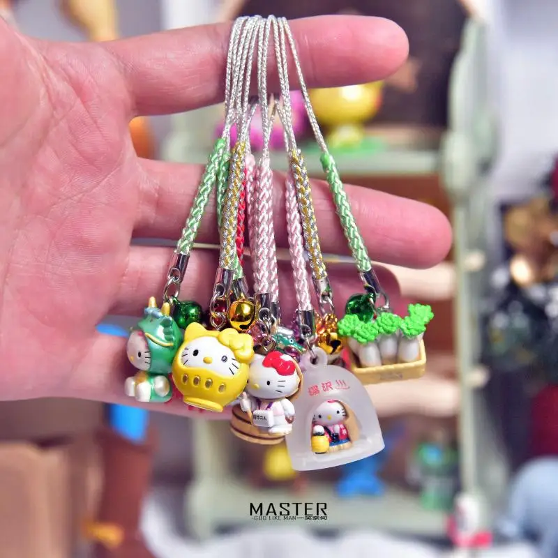 

Брелок для ключей с мультипликационным рисунком, подвеска для периферийного рюкзака с анимацией, креативное украшение для телефона, милый ...