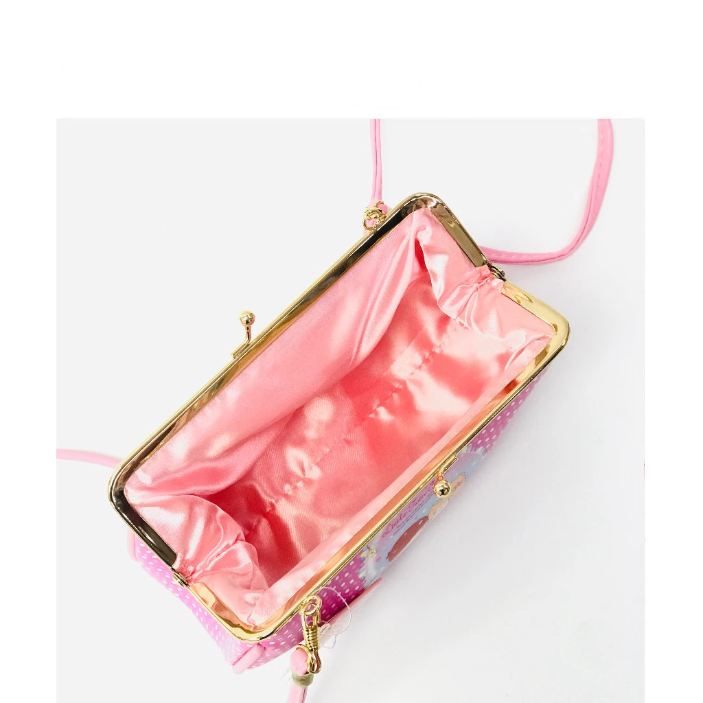 Sanrio Women's Bag Crossbody Shoulder Bag Cute Cartoon Gemini All-Match Coin Purse Princess Wallet