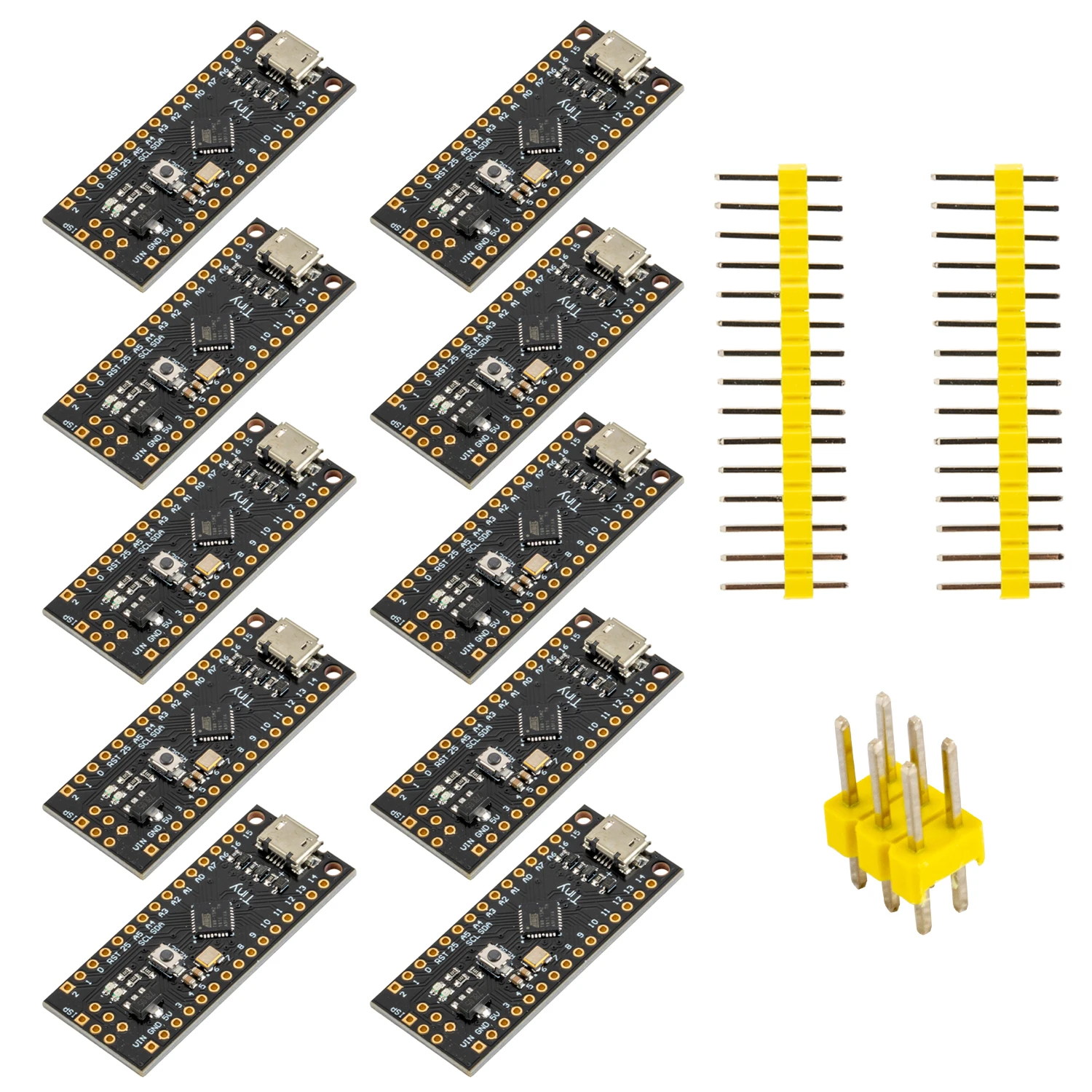 5 10Pcs Upgraded /NANO V3.0 ATTINY 88 Extended Compatible for arduino ATTINY88 Micro Development Board 16Mhz /Digispark ATTINY85 - купить по