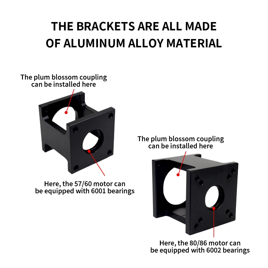 1 шт. кронштейн для крепления серводвигателя шагового двигателя DB57 DB86 DB110 DB130 DS60 DS80
