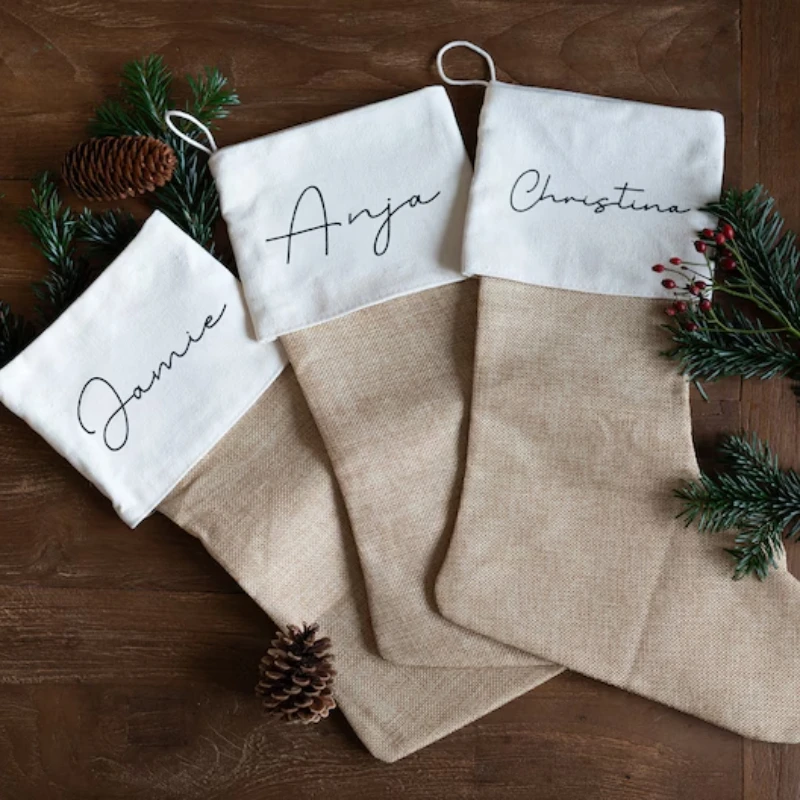 

Персонализированная рождественская носка HGDTFF