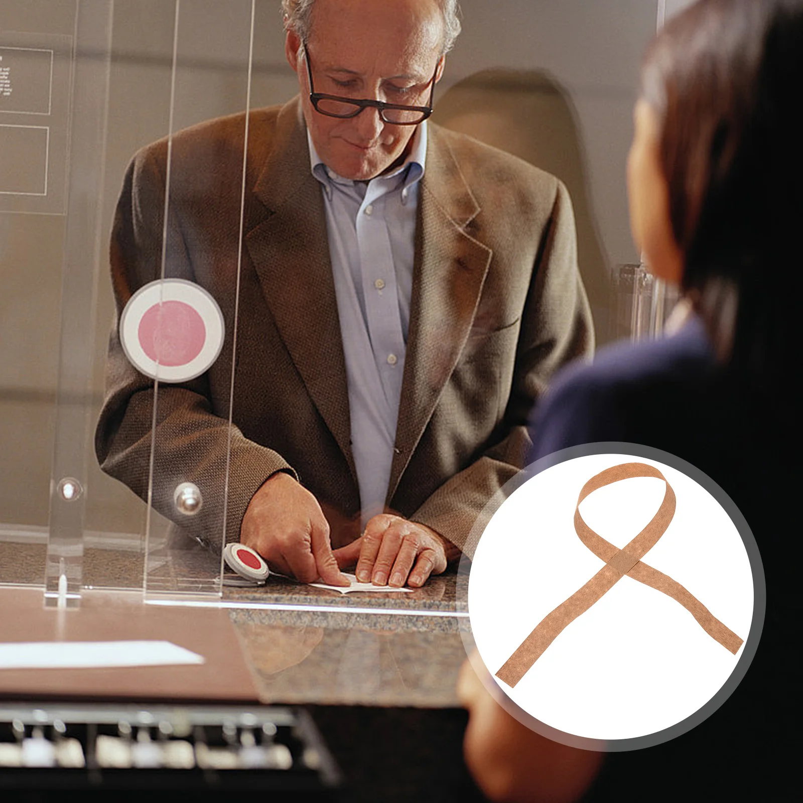 400 шт. бумажные ленты для денег банкнот обертки