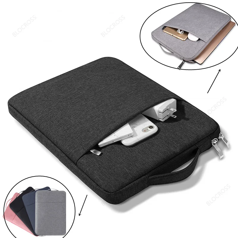 

Handbag Sleeve Case for MacBook Air Pro 13 14 15 Waterproof Tablet Bag for 2021 Samsung Galaxy Tab S8 Ultra 14.6 Ipad Pro 12.9
