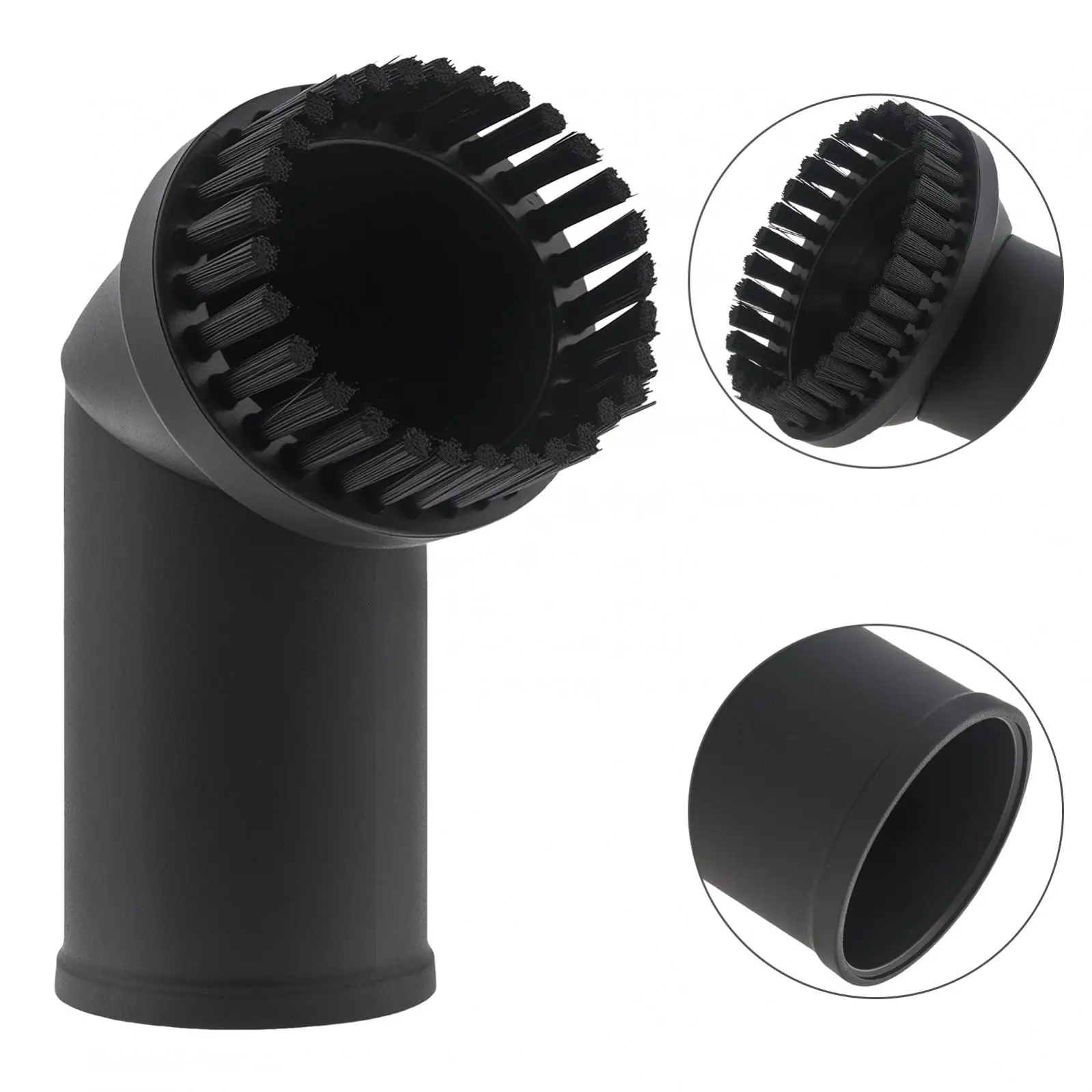 Круглая вакуумная щетка для пыли из конского волоса 32 мм