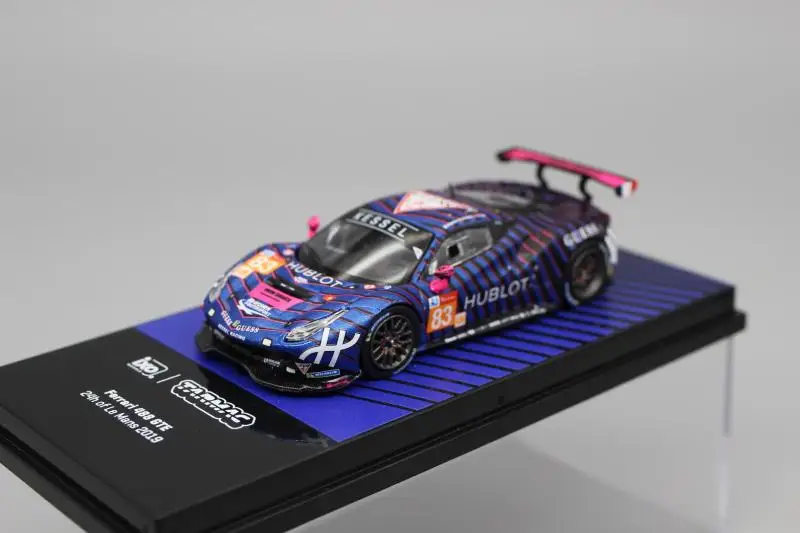 

Игрушечная модель автомобиля Tarmac Blue 1:64 2019 24h 488 GTE