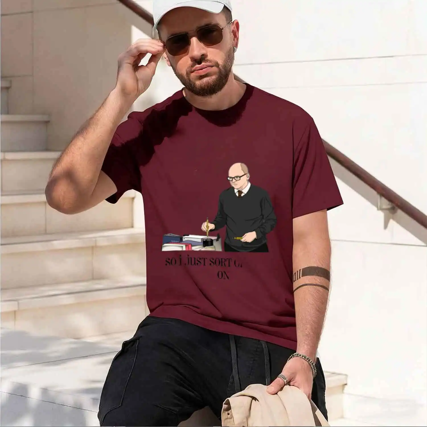 Colin What We in the Shaws Sticker 2026 Новая модель мужской футболки с короткими рукавами и круглым вырезом, классическая повседневная модель, несколько цветов и размеров f (art.: 3920da9967cbe) - 3920da9967cbe