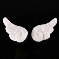 2pcslot cute angel wings hair clips cartoon plush barrette hairpin hair accessories for women girls hairclip headwear