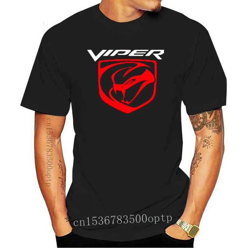 

Mens Clothes New Fashion American Car Dodg Viper T-Shirt Tees