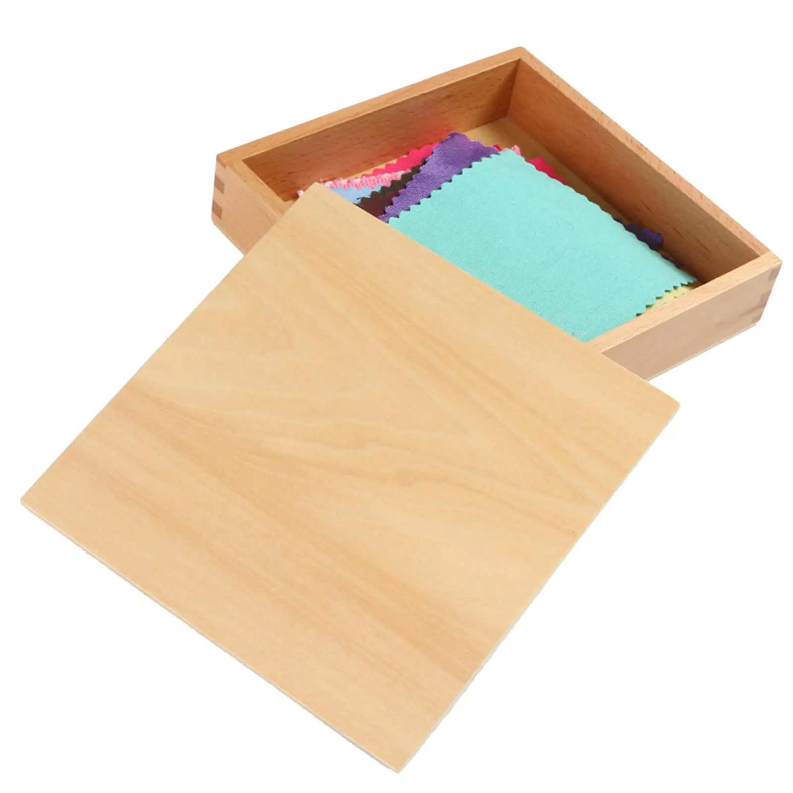 Монтессори тканевая коробка сенсорные материалы игрушки Раннее наклонение для