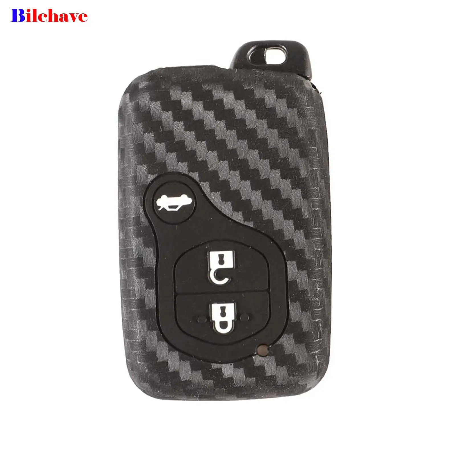3 кнопки jingyuqin для Toyota Land Cruiser Prado 150 Camry Prius Crown Subaru Foreste XV FOB Резиновая углеродная |