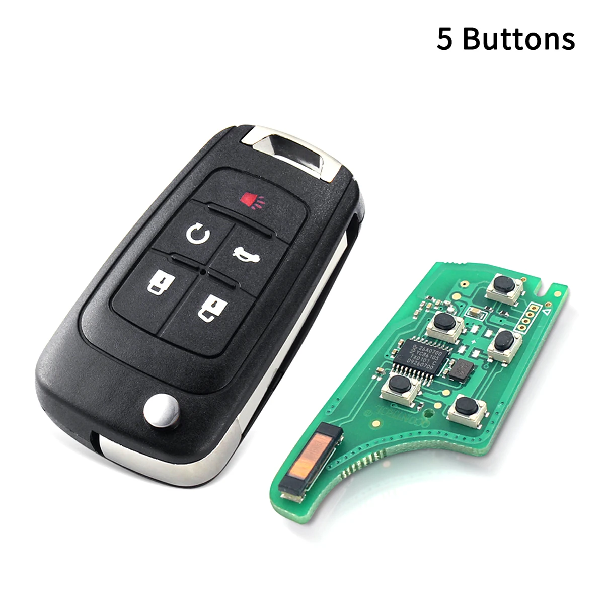 

Jingxin OHT01060512 дистанционный Автомобильный ключ 2B/3B // 4B/5B Fob 5B 315 МГц/433 МГц ID46 7941 для Chevrolet Cruze Camaro Malibu Sonic Opel GMC