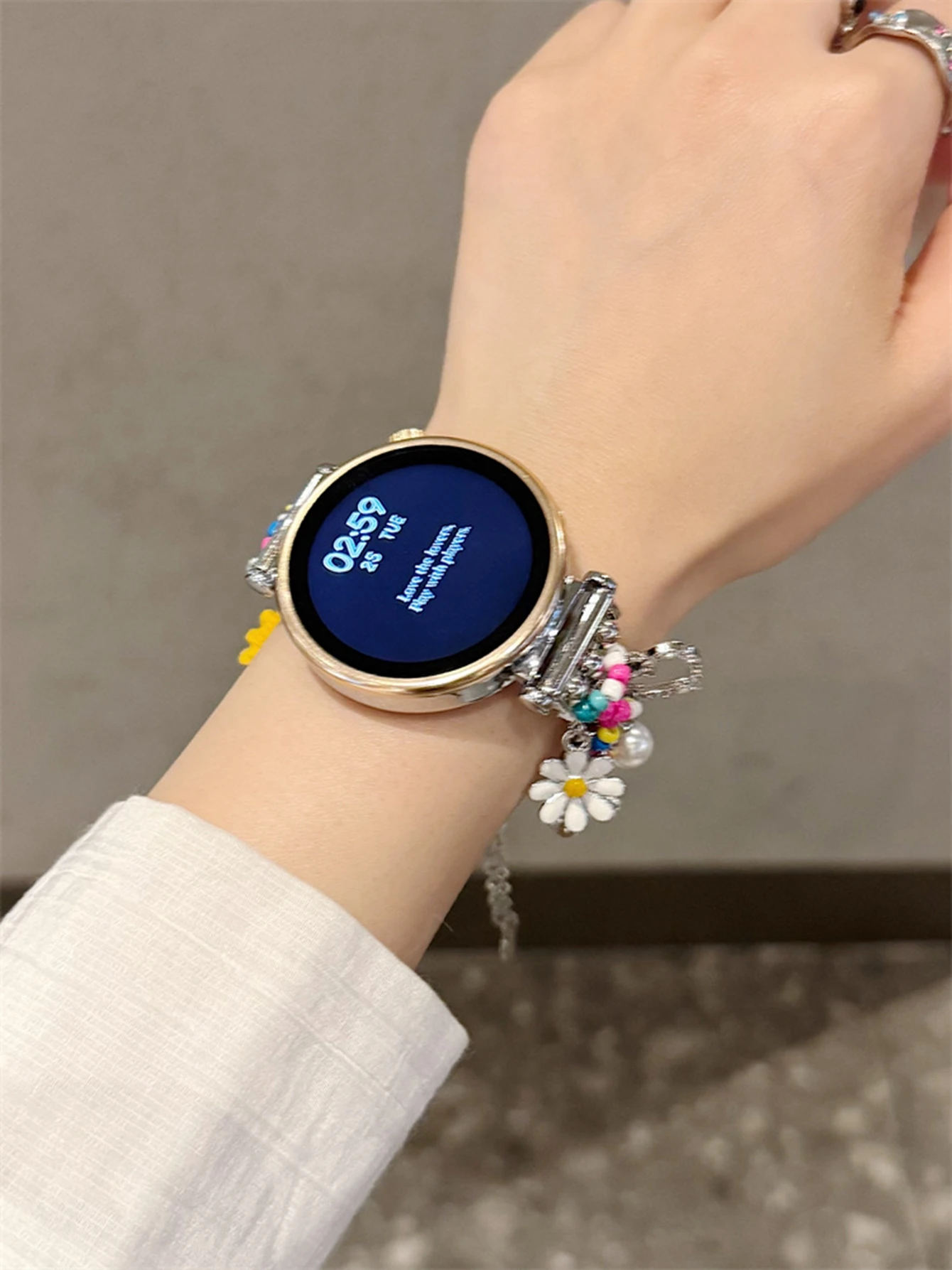 Фото Ремешок Deluxe 20 мм, 22 мм, 18 мм для Samsung Galaxy Watch 7 FE 5 Pro 4 6 classic 44 мм 40 мм, браслет для Huawei №5