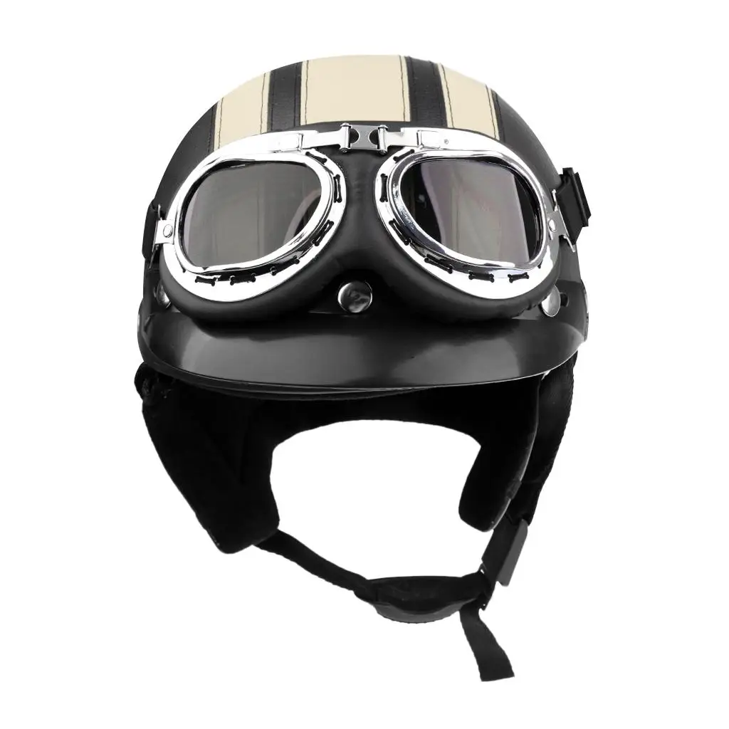 

Men Women Motorcycle Bike Half Safety with Visor 9 Colors