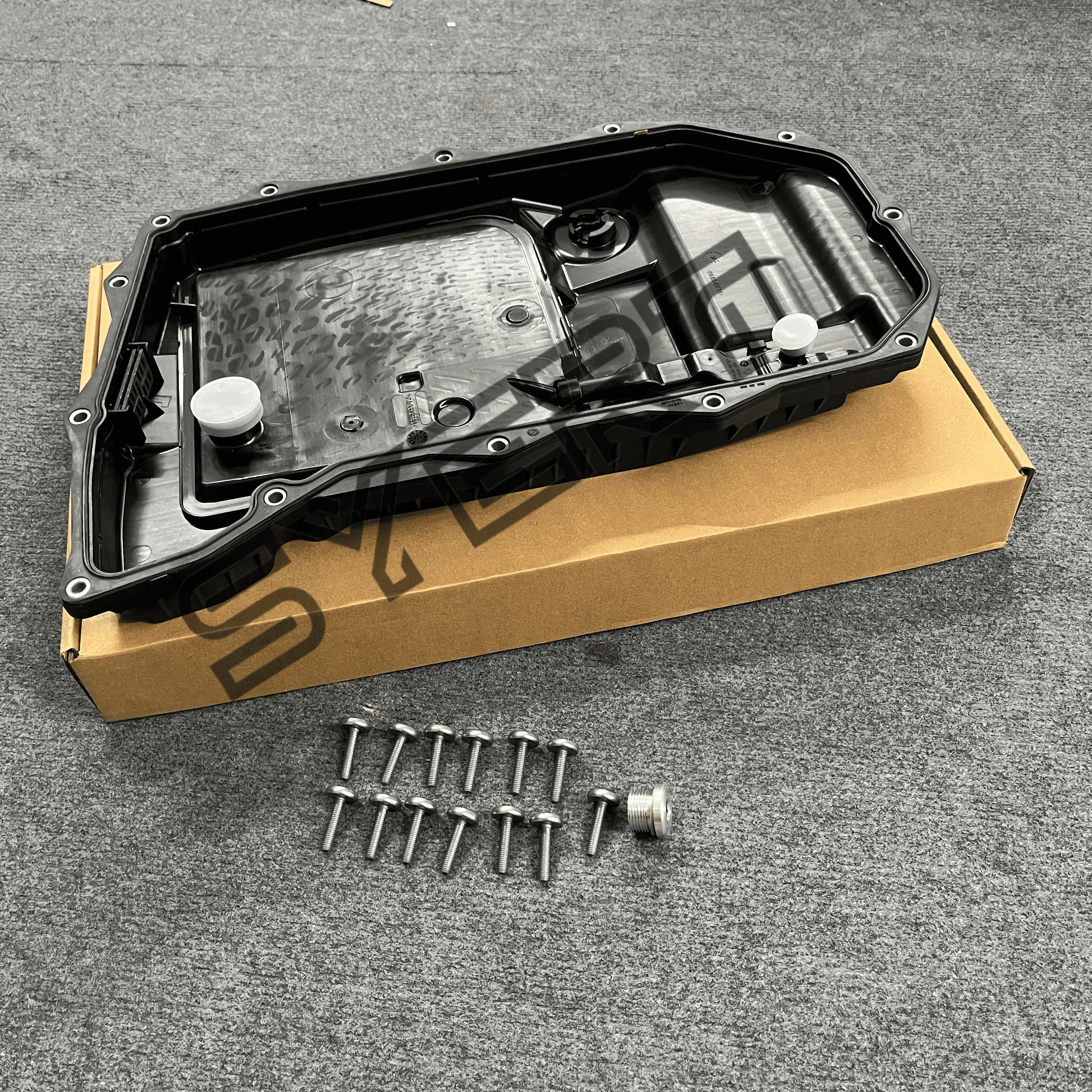Фото Корпус масляного поддона автомобиля 0D6398359A для Audi A6 A7 A8 Q8 Porsche Cayenne - Деталь корпуса масляного поддона двигателя №2